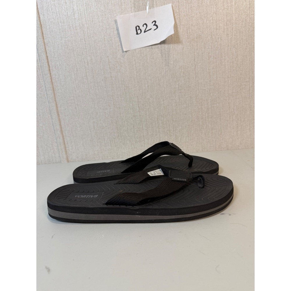 NORTIV 8 Men's Flip Flops, Comfortable and Lightweight REVIVA Beach Shoes Sz 10